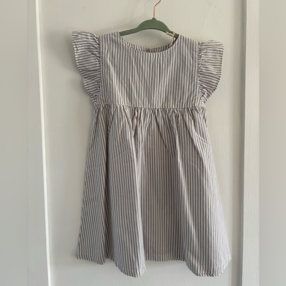 NWT Maison Mini Nautical Striped Dress 4T